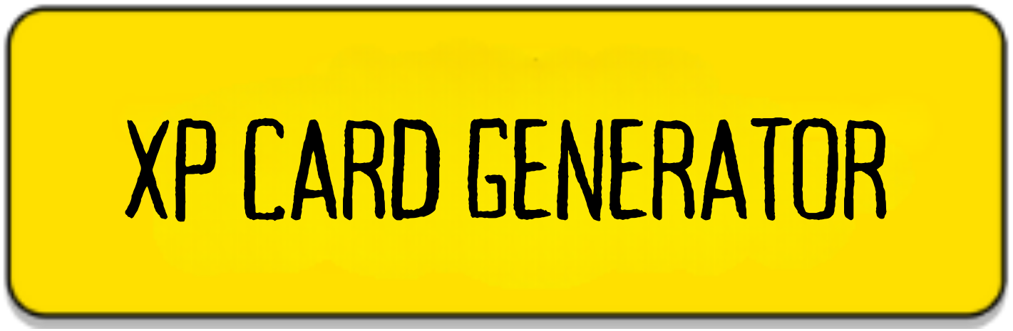 Gooner XP Card Generator